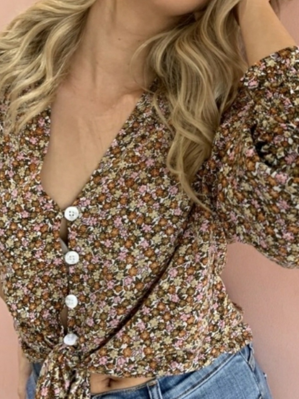 Faithful The Brand Aira Floral Blouse